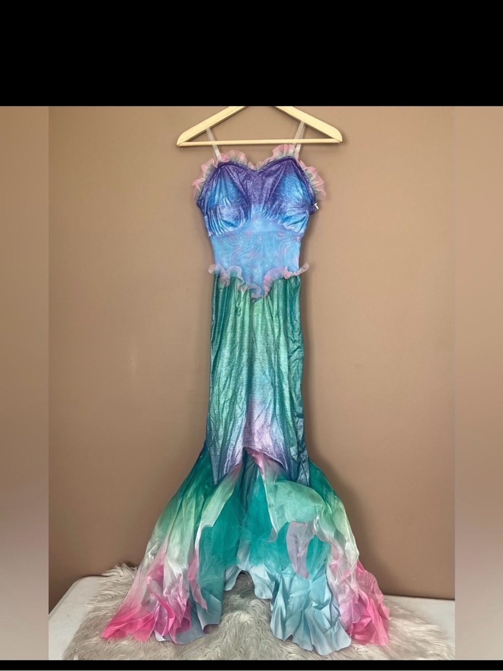 Disney Ariel Little Mermaid Costume - Green, Blue, Pink